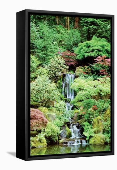 Japanese Garden-Erin Berzel-Framed Premier Image Canvas