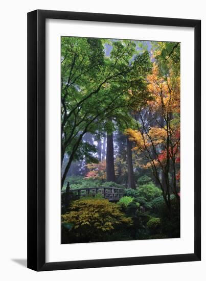 Japanese Gardens III-Brian Moore-Framed Photographic Print