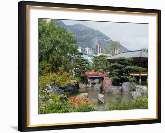 Japanese Gardens, Monte Carlo, Monaco-Ethel Davies-Framed Photographic Print