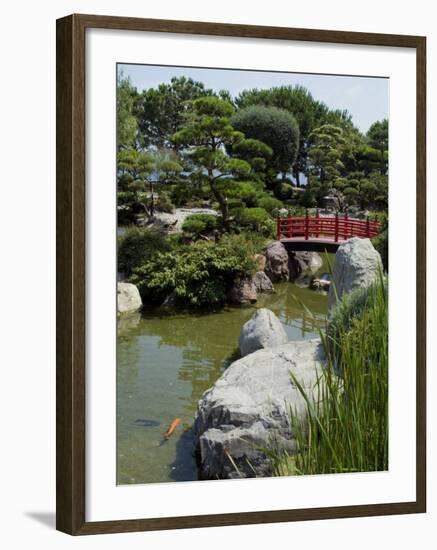 Japanese Gardens, Monte Carlo, Monaco-Ethel Davies-Framed Photographic Print