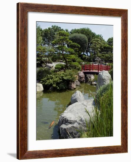 Japanese Gardens, Monte Carlo, Monaco-Ethel Davies-Framed Photographic Print