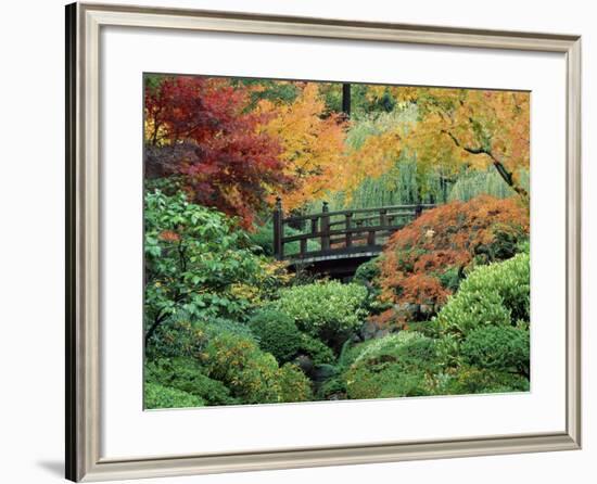 Japanese Gardens, Portland, Oregon, USA-null-Framed Photographic Print