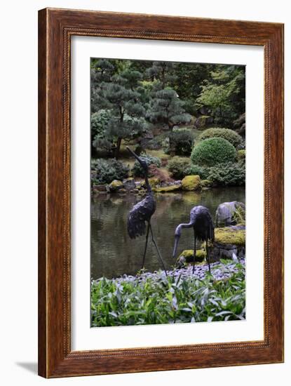 Japanese Gardens V-Brian Moore-Framed Photographic Print