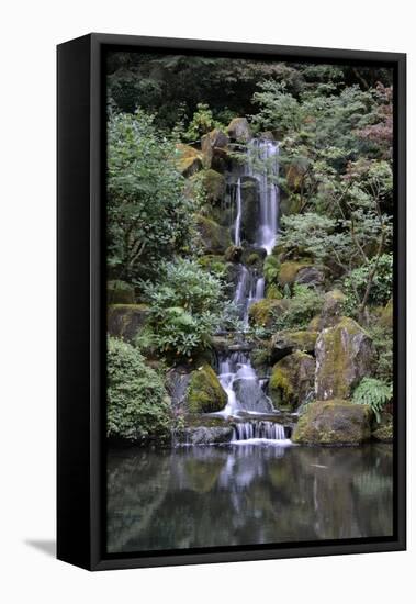 Japanese Gardens VI-Brian Moore-Framed Premier Image Canvas