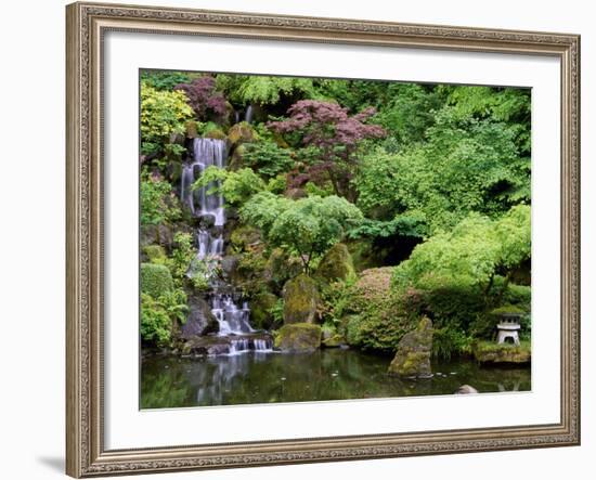 Japanese Gardens Washington Park Portland Oregon, USA-null-Framed Photographic Print