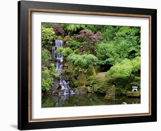 Japanese Gardens Washington Park Portland Oregon, USA-null-Framed Photographic Print