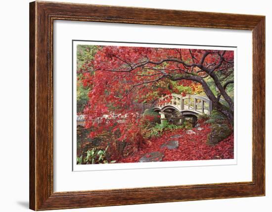 Japanese Gardens-Donald Paulson-Framed Giclee Print