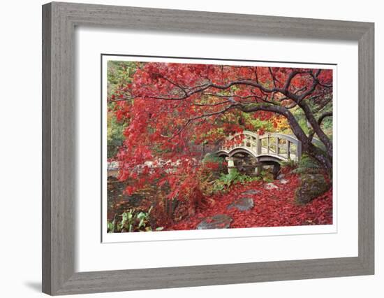 Japanese Gardens-Donald Paulson-Framed Giclee Print