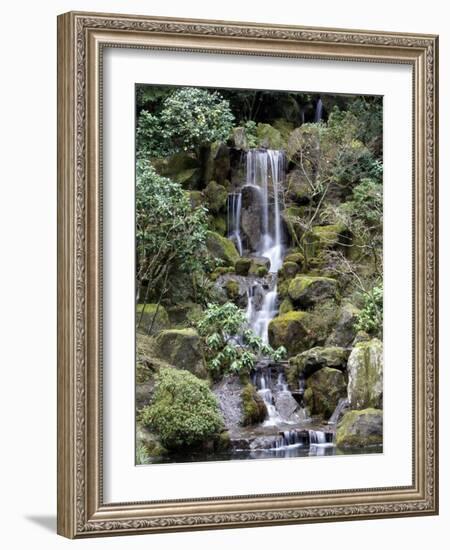 Japanese Gardens-Rick Bowmer-Framed Photographic Print