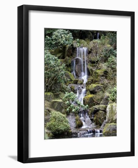 Japanese Gardens-Rick Bowmer-Framed Photographic Print