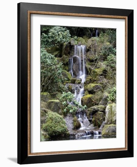 Japanese Gardens-Rick Bowmer-Framed Photographic Print