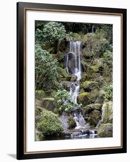 Japanese Gardens-Rick Bowmer-Framed Photographic Print