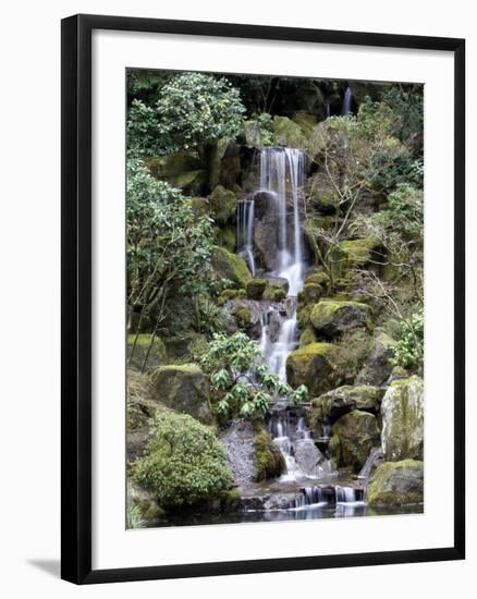 Japanese Gardens-Rick Bowmer-Framed Photographic Print