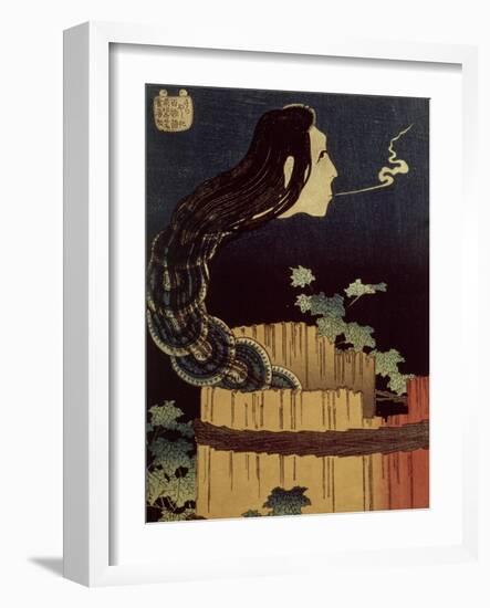 Japanese Ghost-Katsushika Hokusai-Framed Giclee Print