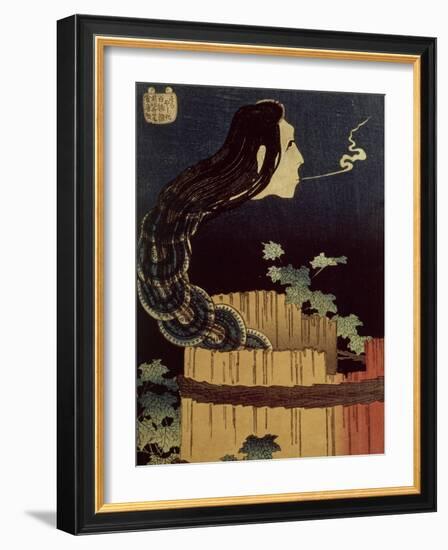 Japanese Ghost-Katsushika Hokusai-Framed Giclee Print