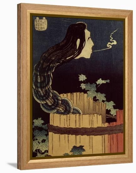 Japanese Ghost-Katsushika Hokusai-Framed Premier Image Canvas