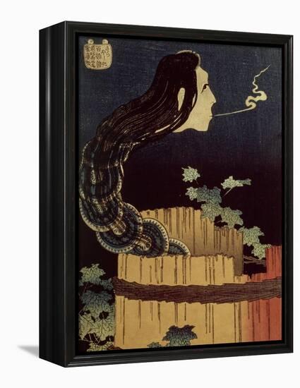 Japanese Ghost-Katsushika Hokusai-Framed Premier Image Canvas