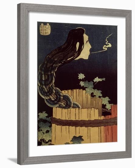 Japanese Ghost-Katsushika Hokusai-Framed Giclee Print