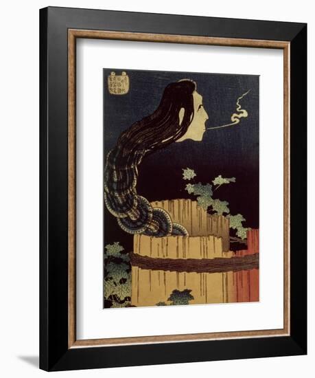 Japanese Ghost-Katsushika Hokusai-Framed Giclee Print