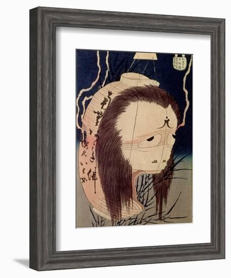 Japanese Ghost-Katsushika Hokusai-Framed Giclee Print