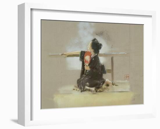 Japanese Girl-Robert Frederick Blum-Framed Giclee Print