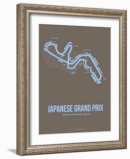 Japanese Grand Prix 1-NaxArt-Framed Art Print