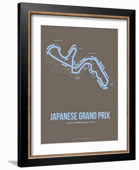 Japanese Grand Prix 1-NaxArt-Framed Art Print