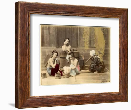 Japanese Home Bath-null-Framed Photographic Print