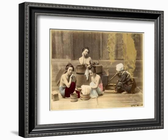 Japanese Home Bath-null-Framed Photographic Print