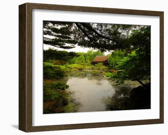 Japanese House and Garden, Fairmount Park, Philadelphia, Pennsylvania, USA-Ellen Clark-Framed Photographic Print
