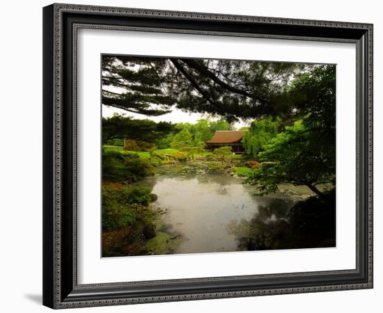 Japanese House and Garden, Fairmount Park, Philadelphia, Pennsylvania, USA-Ellen Clark-Framed Photographic Print