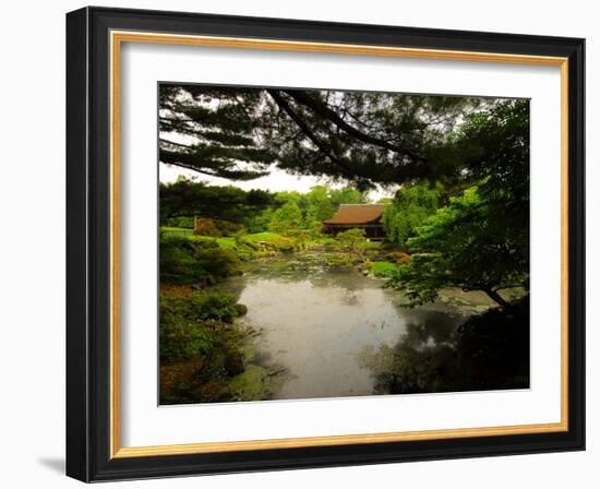 Japanese House and Garden, Fairmount Park, Philadelphia, Pennsylvania, USA-Ellen Clark-Framed Photographic Print