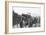 Japanese Howitzer Battery before Port Arthur, Russo-Japanese War, 1904-5-null-Framed Giclee Print