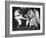 Japanese Karate Student Breaking Boards with Kick-John Florea-Framed Photographic Print