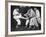 Japanese Karate Student Breaking Boards with Kick-John Florea-Framed Photographic Print