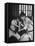 Japanese Karate Student Breaking Boards with Punch-John Florea-Framed Premier Image Canvas