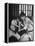 Japanese Karate Student Breaking Boards with Punch-John Florea-Framed Premier Image Canvas