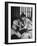 Japanese Karate Student Breaking Boards with Punch-John Florea-Framed Photographic Print