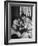 Japanese Karate Student Breaking Boards with Punch-John Florea-Framed Photographic Print