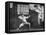 Japanese Karate Students Demonstrating Fighting-John Florea-Framed Premier Image Canvas