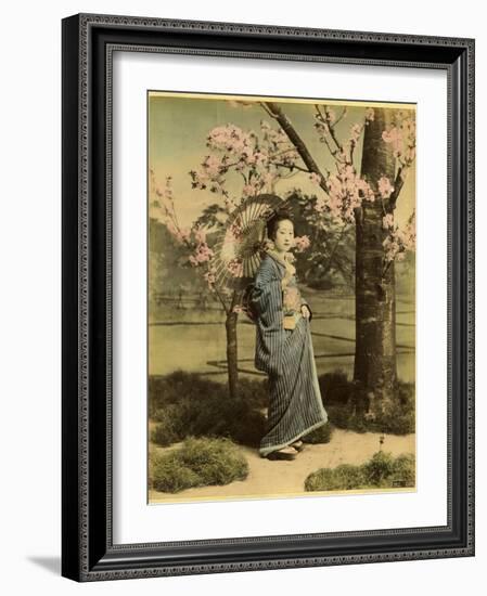 Japanese Lady-null-Framed Photographic Print