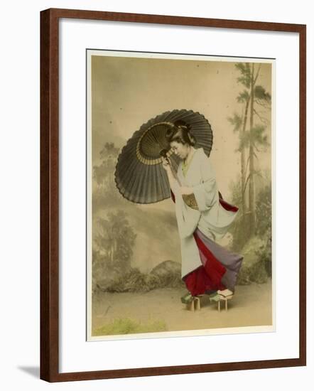 Japanese Lady-null-Framed Photographic Print