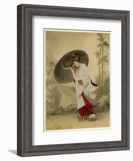 Japanese Lady-null-Framed Photographic Print