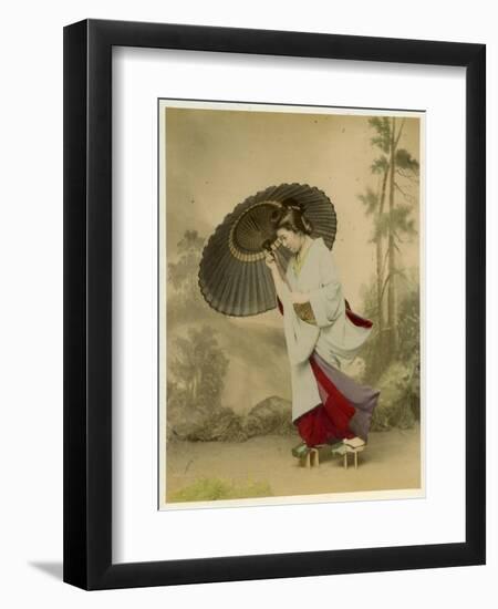 Japanese Lady-null-Framed Photographic Print