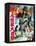 Japanese Movie Poster - All Monsters Attack-null-Framed Premier Image Canvas