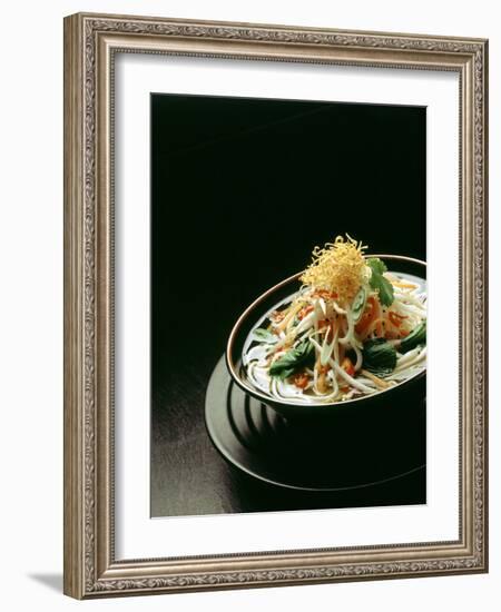 Japanese Noodle Soup (Miso Udon) with Fried Ginger-Frank Wieder-Framed Photographic Print