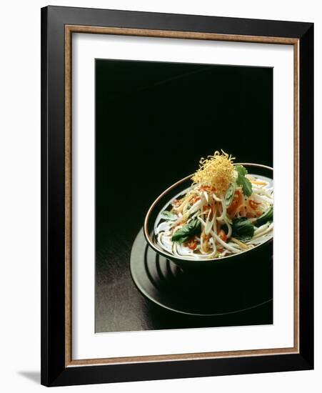 Japanese Noodle Soup (Miso Udon) with Fried Ginger-Frank Wieder-Framed Photographic Print