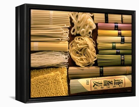 Japanese Noodles: Soba, Udon, Kishimen, Harusame, Ramen-Gerrit Buntrock-Framed Premier Image Canvas