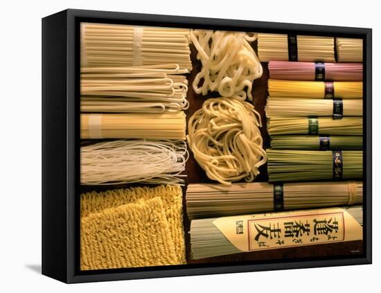 Japanese Noodles: Soba, Udon, Kishimen, Harusame, Ramen-Gerrit Buntrock-Framed Premier Image Canvas