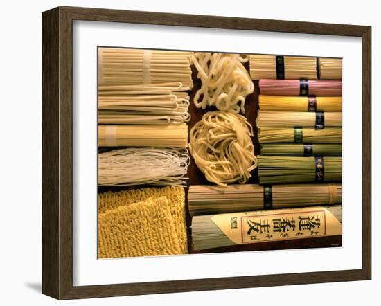 Japanese Noodles: Soba, Udon, Kishimen, Harusame, Ramen-Gerrit Buntrock-Framed Photographic Print